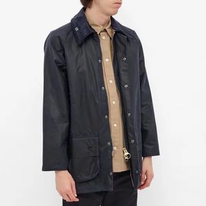 barbour beaufort navy